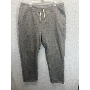 Polo Ralph Lauren Men's XXL Alaskan Gray Joggers Drawstring Ankles